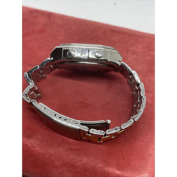 Vestal Solar Syncretic watch Two Tone Runs Great Chronograph - Picture 7 of 11